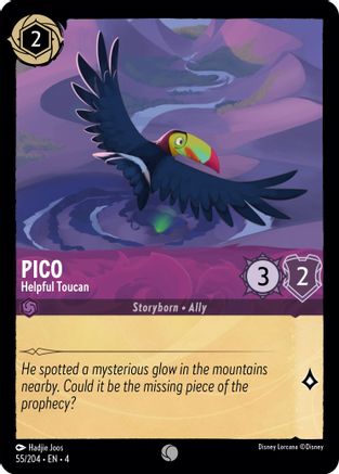 (055/204)  Pico - Helpful Toucan - Ursula's Return  Normal