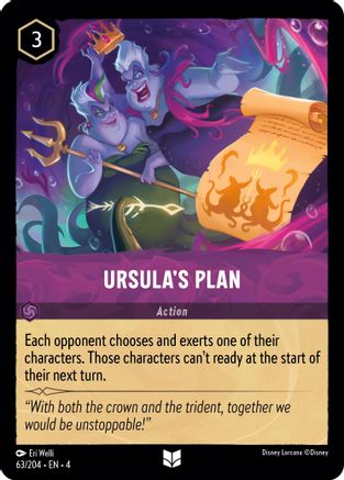 (063/204)  Ursula's Plan - Ursula's Return  Cold Foil