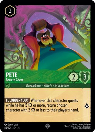 (085/204)  Pete - Born to Cheat - Ursula's Return  Normal