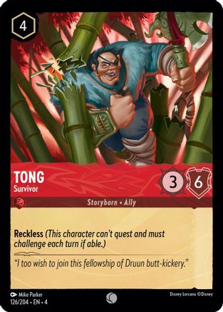 (126/204)  Tong - Survivor - Ursula's Return  Normal