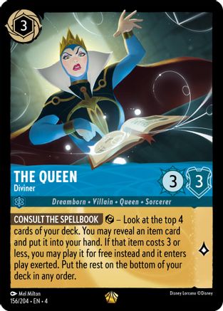 (156/204)  The Queen - Diviner - Ursula's Return  Normal