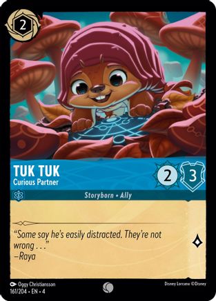 (161/204)  Tuk Tuk - Curious Partner - Ursula's Return  Cold Foil