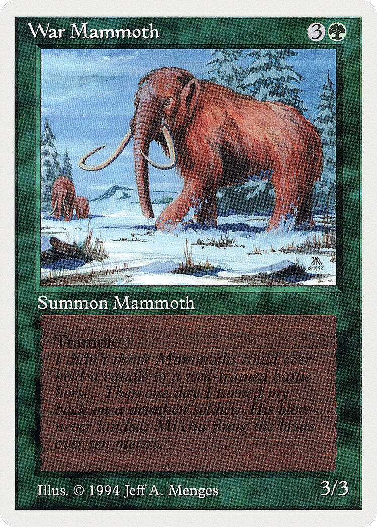 War Mammoth (SUM-228) - Summer Magic / Edgar