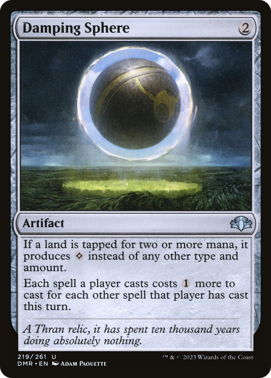 Damping Sphere (DMR-219) - Dominaria Remastered Foil