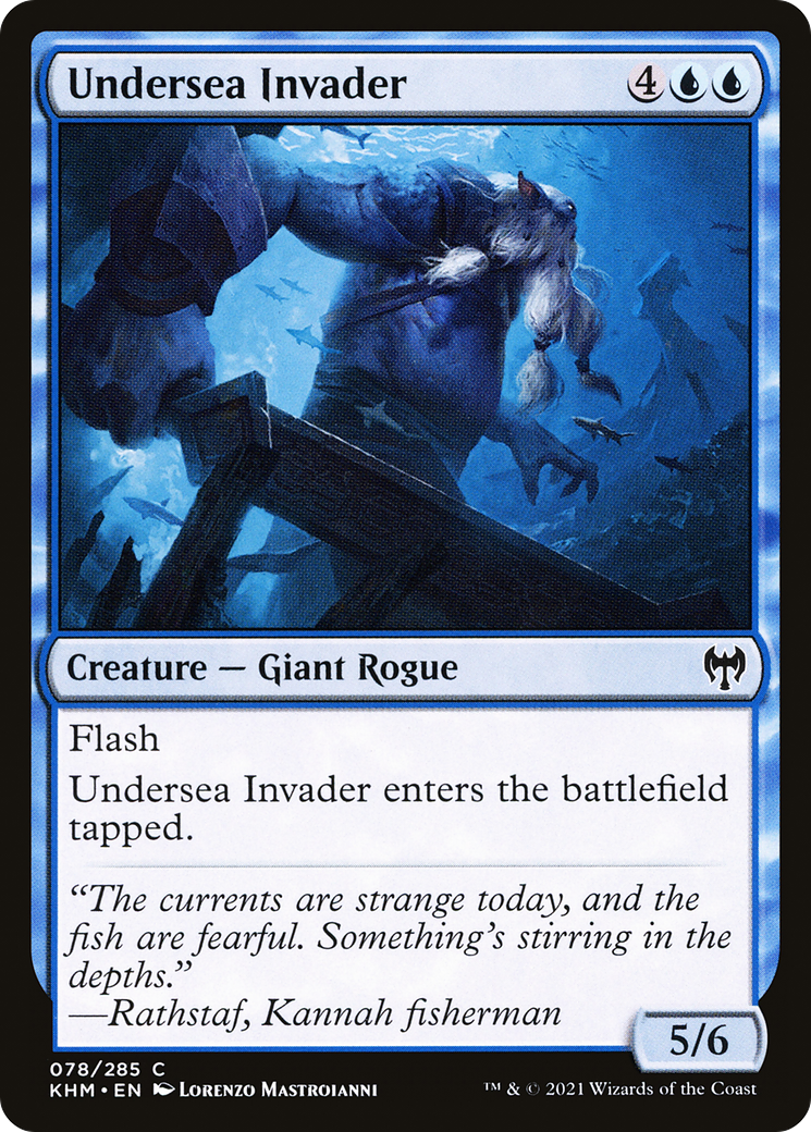 Undersea Invader  (KHM-078) - Kaldheim