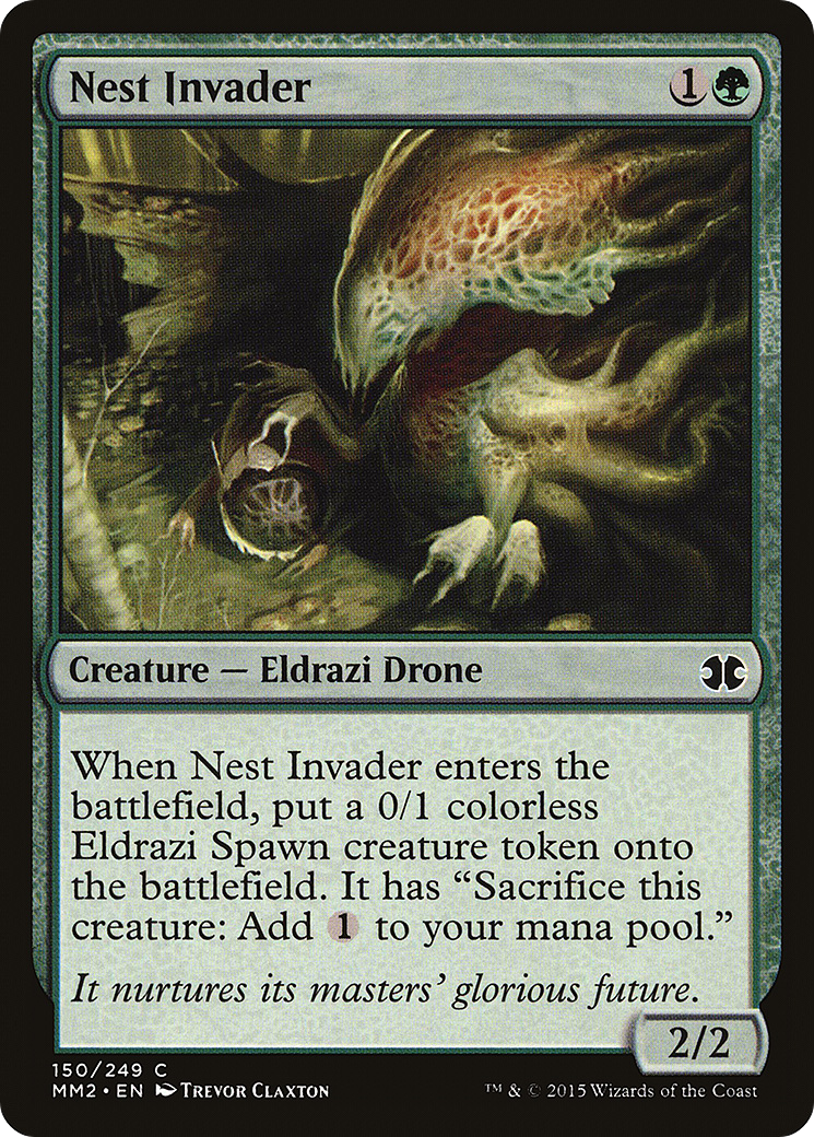 Nest Invader  (MM2-150) - Modern Masters 2015 Foil