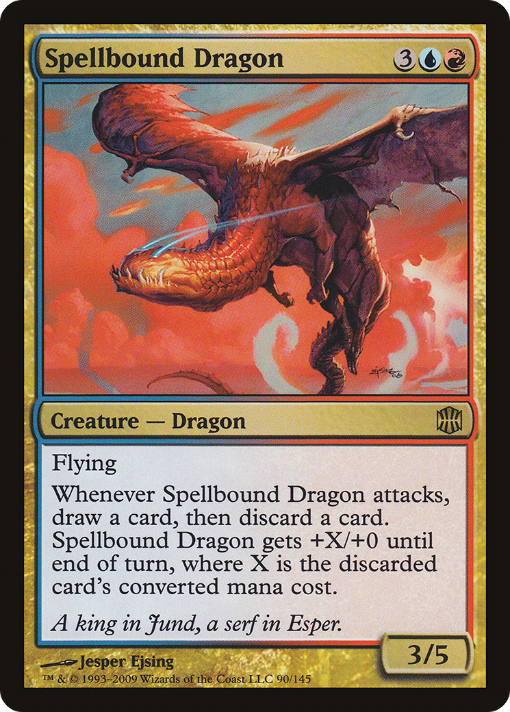 Spellbound Dragon (ARB-090) - Alara Reborn