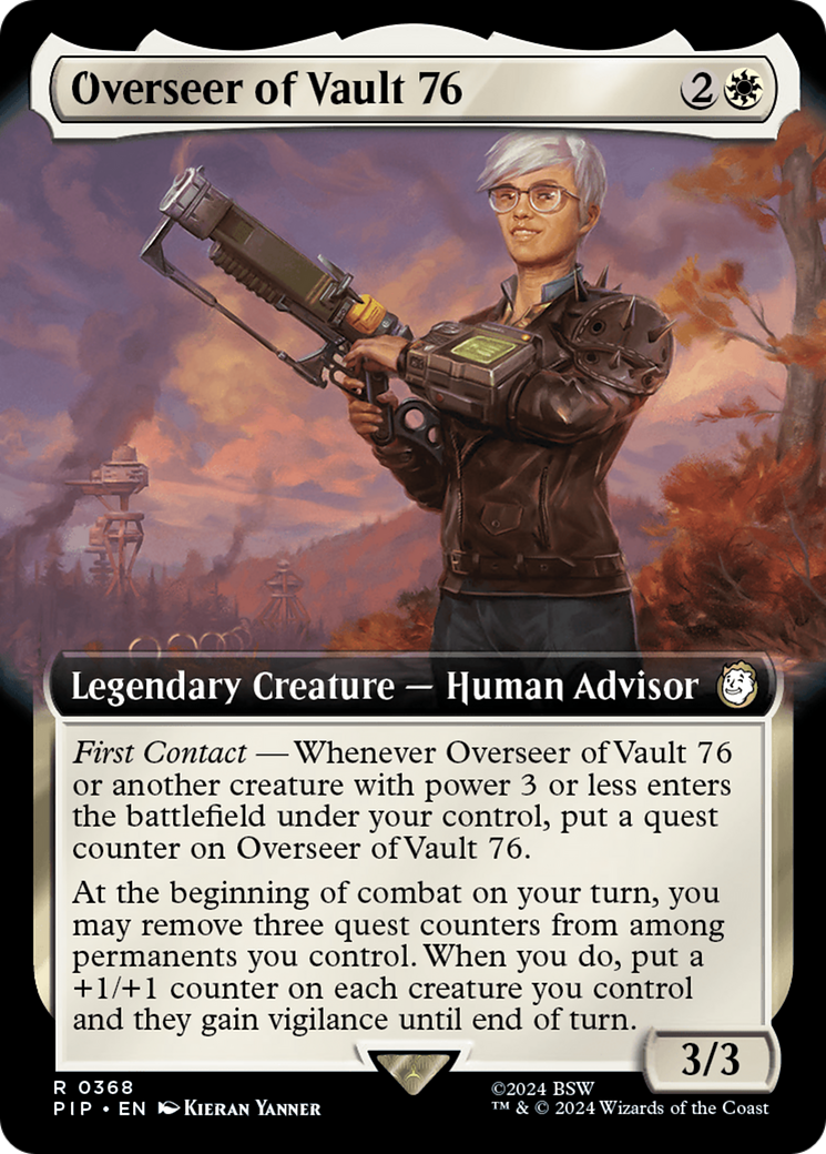 Overseer of Vault 76 (PIP-368) - Fallout: (Extended Art) Foil