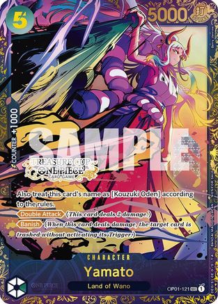 (OP01-121) Yamato (Treasure Cup) - One Piece Promotion Cards Foil