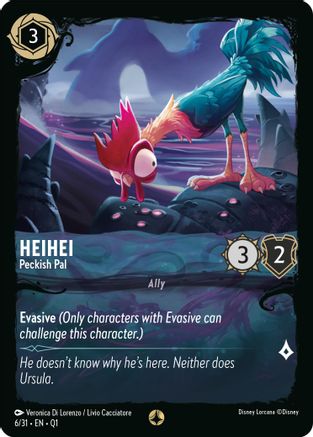 HeiHei - Peckish Pal (6/31) - Illumineers Quest Deep Trouble