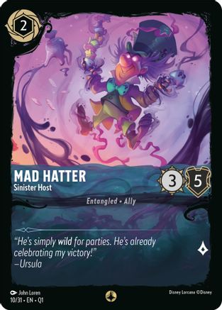 (10/31) Mad Hatter - Sinister Host - Illumineer's Quest: Deep Trouble Normal