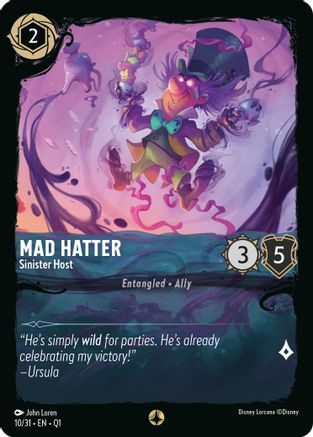 Mad Hatter - Sinister Host (10/31) - Illumineers Quest Deep Trouble