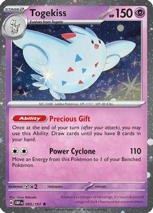 Togekiss 085/197 - Blister Exclusives Holofoil - Promo