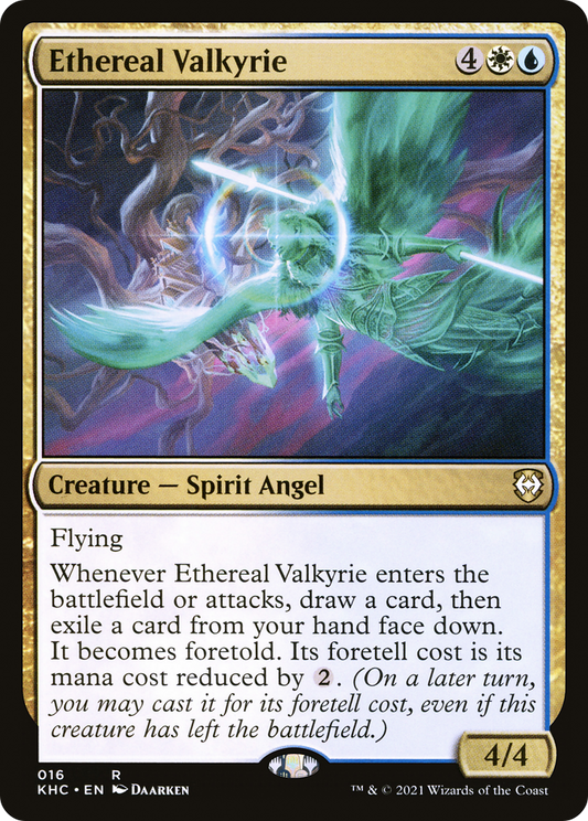 Ethereal Valkyrie (KHC-016) - Kaldheim Commander