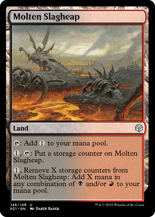 Molten Slagheap (PZ1-145) - Legendary Cube Prize Pack