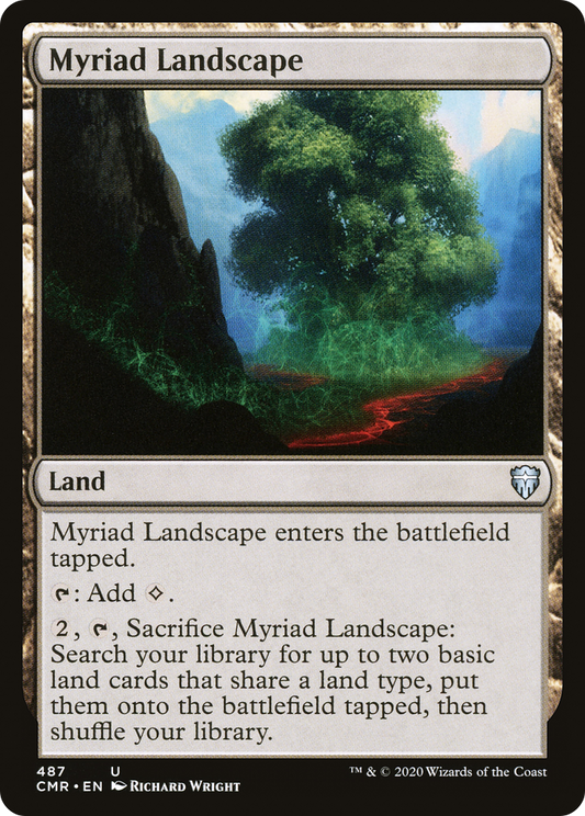 Myriad Landscape (CMR-487) - Commander Legends