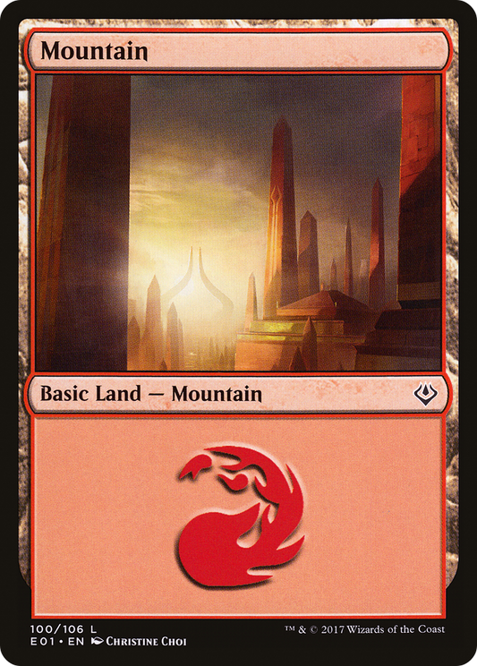 Mountain (E01-100) - Archenemy: Nicol Bolas