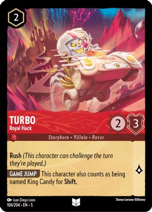 (106/204)  Turbo - Royal Hack - Shimmering Skies  Cold Foil