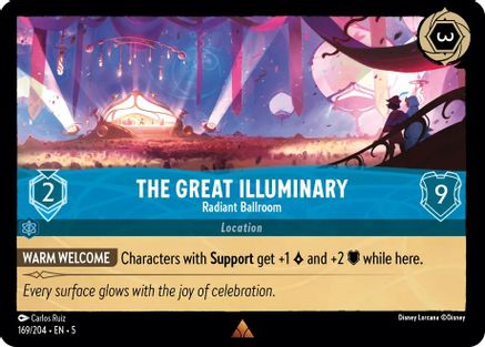 The Great Illuminary - Radiant Ballroom (169/204) - Shimmering Skies Cold Foil