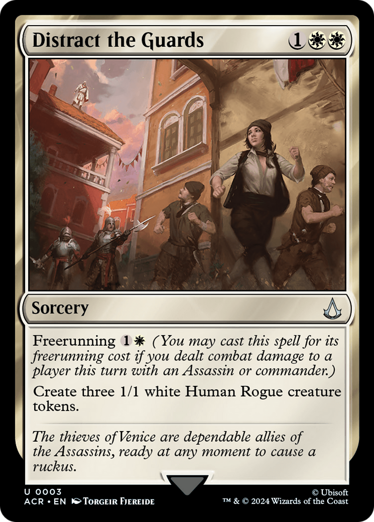 Distract the Guards (ACR-003) - Assassin's Creed Foil