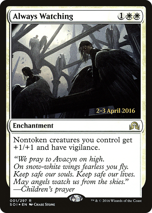 Always Watching (PRE-01S) - Shadows over Innistrad Promos Foil
