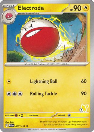 Electrode - Pikachu 6 ()