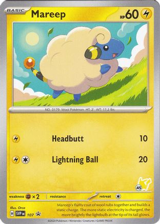 Mareep - Pikachu 45 ()