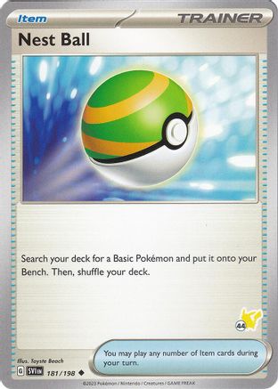 Nest Ball - Pikachu 44 - 181/198 - Battle Academy 2024 Normal