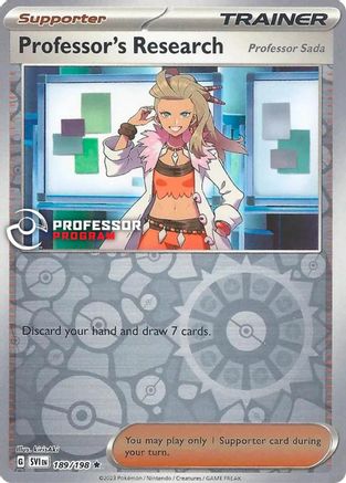 Professor's Research (2023) (189/198) - Professor Program Promos Reverse Holofoil - Promo