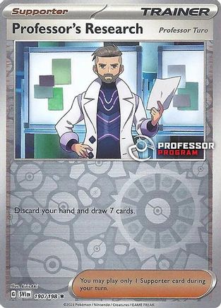 Professor's Research (2023) (190/198) - Professor Program Promos Reverse Holofoil - Promo