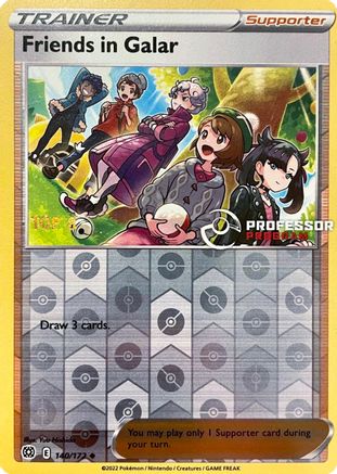 Friends in Galar (2022) (140/172) - Professor Program Promos Reverse Holofoil - Uncommon