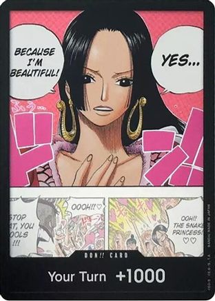 DON!! Card (DP07-002) (Boa Hancock) (Double Pack Set Vol. 4) - 500 Years in the Future Foil