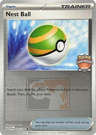 Nest Ball (Europe Championships) (181/198) - League & Championship Cards Reverse Holofoil - Uncommon