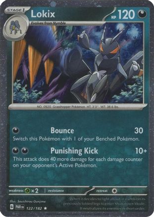 Lokix 122/182 - Miscellaneous Cards & Products Holofoil - Rare