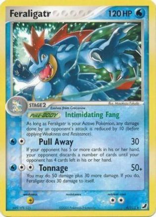 Feraligatr - 4/115  - Deck Exclusives Normal