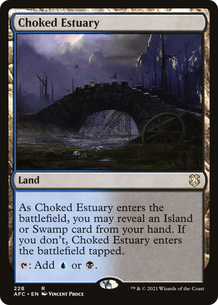 Choked Estuary (AFC-228) - Forgotten Realms Commander