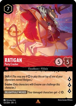 (123/204)  Ratigan - Party Crasher - Shimmering Skies  Normal