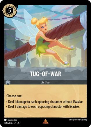 Tug-of-War (196/204) - Shimmering Skies Cold Foil