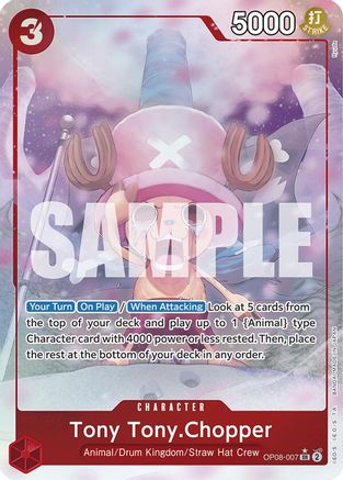 (OP08-007) Tony Tony.Chopper (0070) (Parallel) - Two Legends Foil