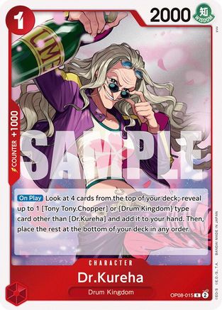 (OP08-015) Dr.Kureha - Two Legends Foil