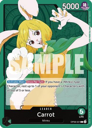 (OP08-021) Carrot (021) - Two Legends Normal