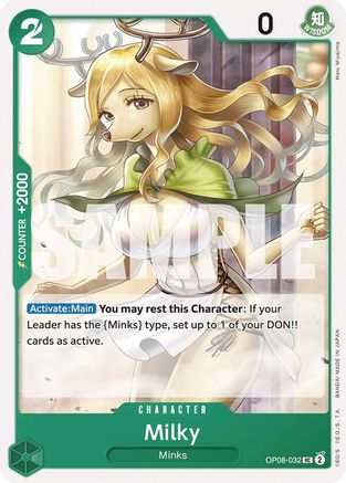 (OP08-032) Milky - Two Legends Normal