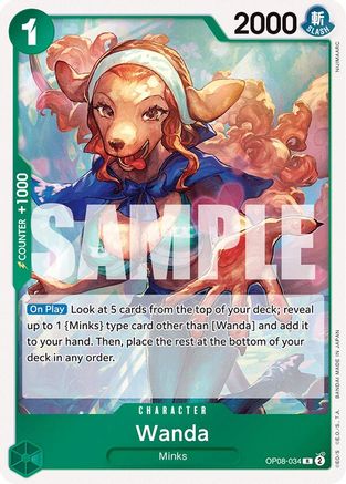 (OP08-034) Wanda - Two Legends Foil