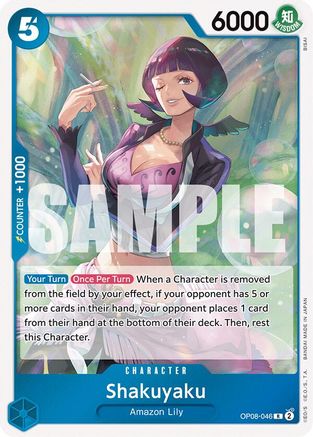 (OP08-046) Shakuyaku - Two Legends Foil