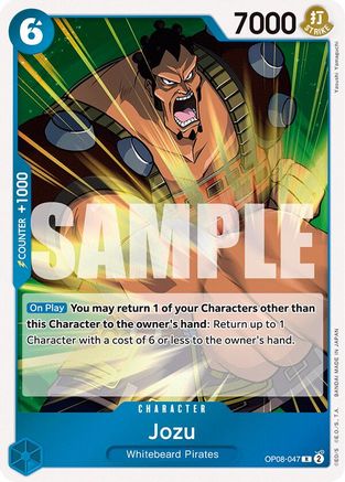 (OP08-047) Jozu - Two Legends Foil