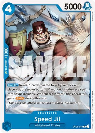 (OP08-049) Speed Jil - Two Legends Normal