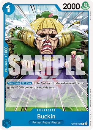(OP08-051) Buckin - Two Legends Normal