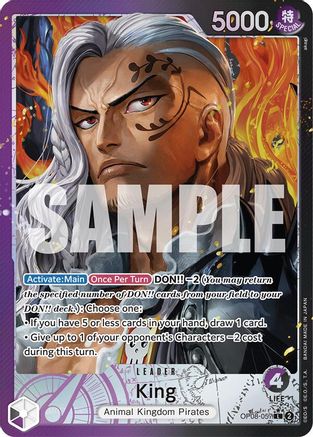 King (057) (Parallel) (OP08-057) - Two Legends Foil