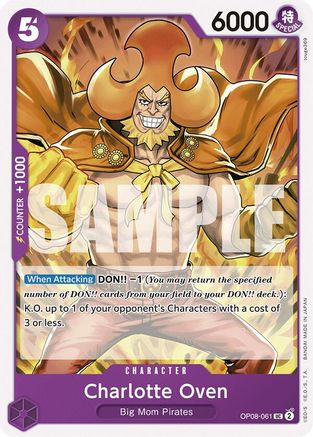 (OP08-061) Charlotte Oven - Two Legends Normal
