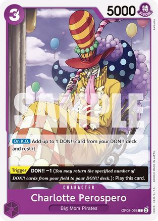 (OP08-068) Charlotte Perospero - Two Legends Normal